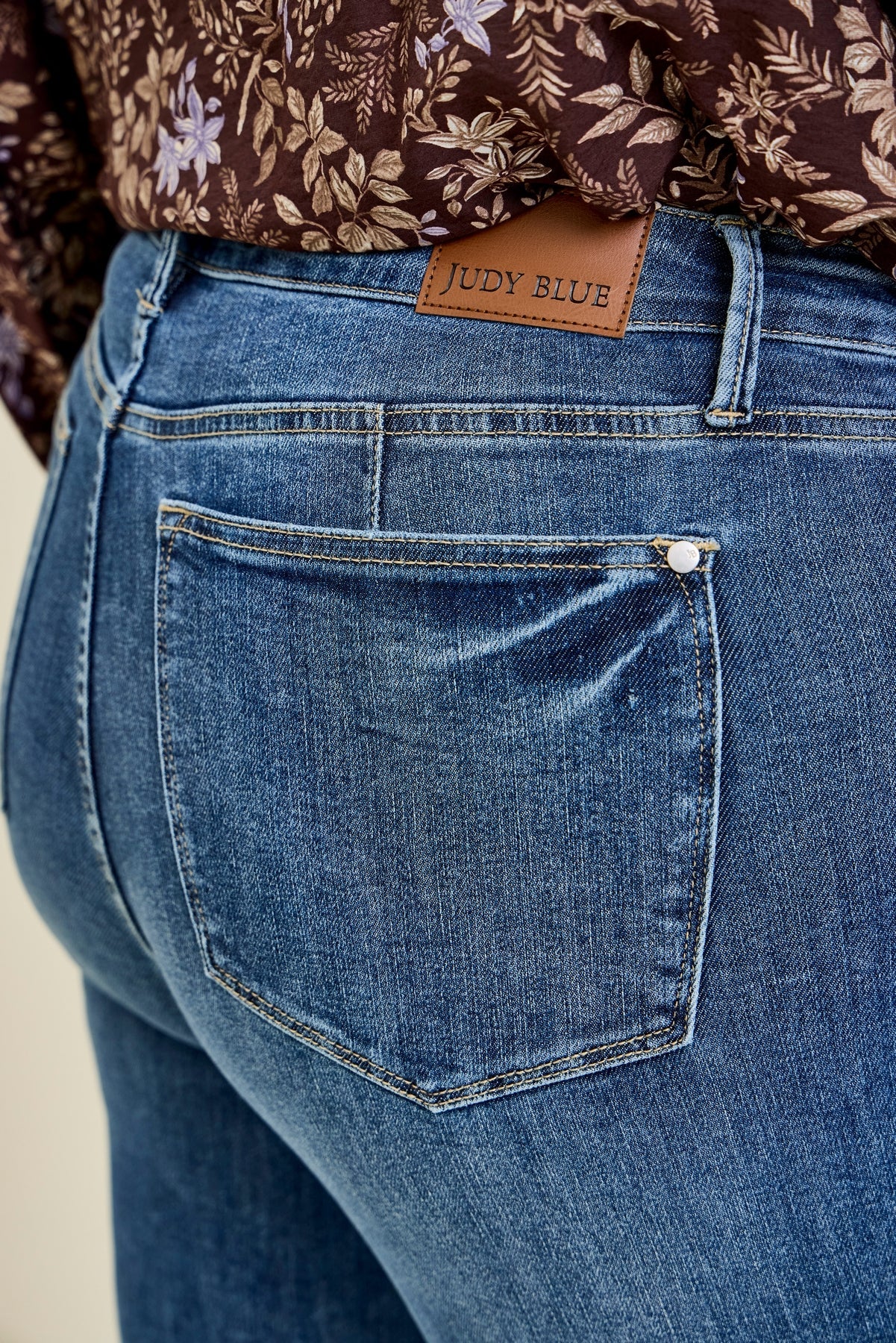 Alyson Mid Rise Tummy Control Vintage Straight Jeans - PLUS