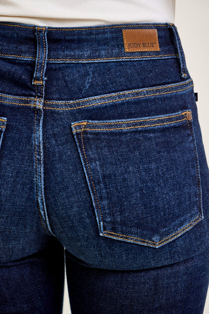 Elsy Whiskered Bootcut Jeans (32" Inseam)