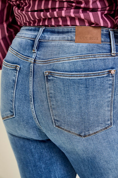 Lila Mid Rise Vintage Bootcut Jeans - PLUS