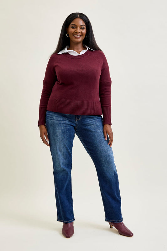 Tracy Vintage Wash ThermaDENIM Straight Fit Plus