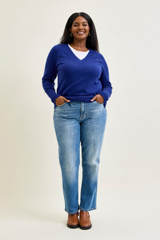 Delaney Vintage Wash ThermaDENIM Straight Fit Plus