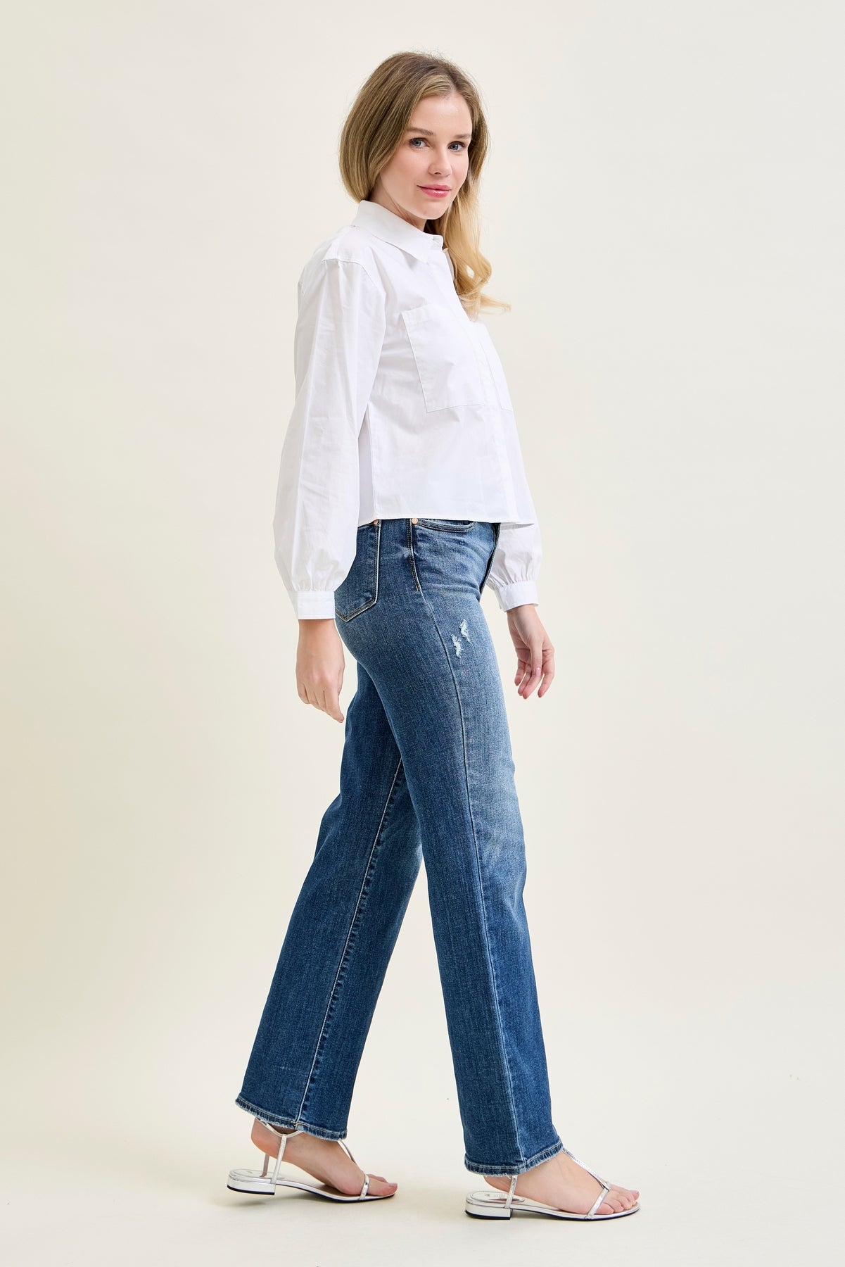 Sierra High Rise '90S Straight Leg