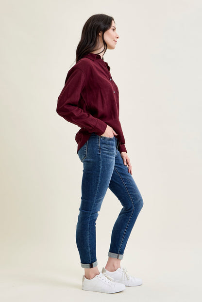 Annie Classic Cuffed Slim Fit