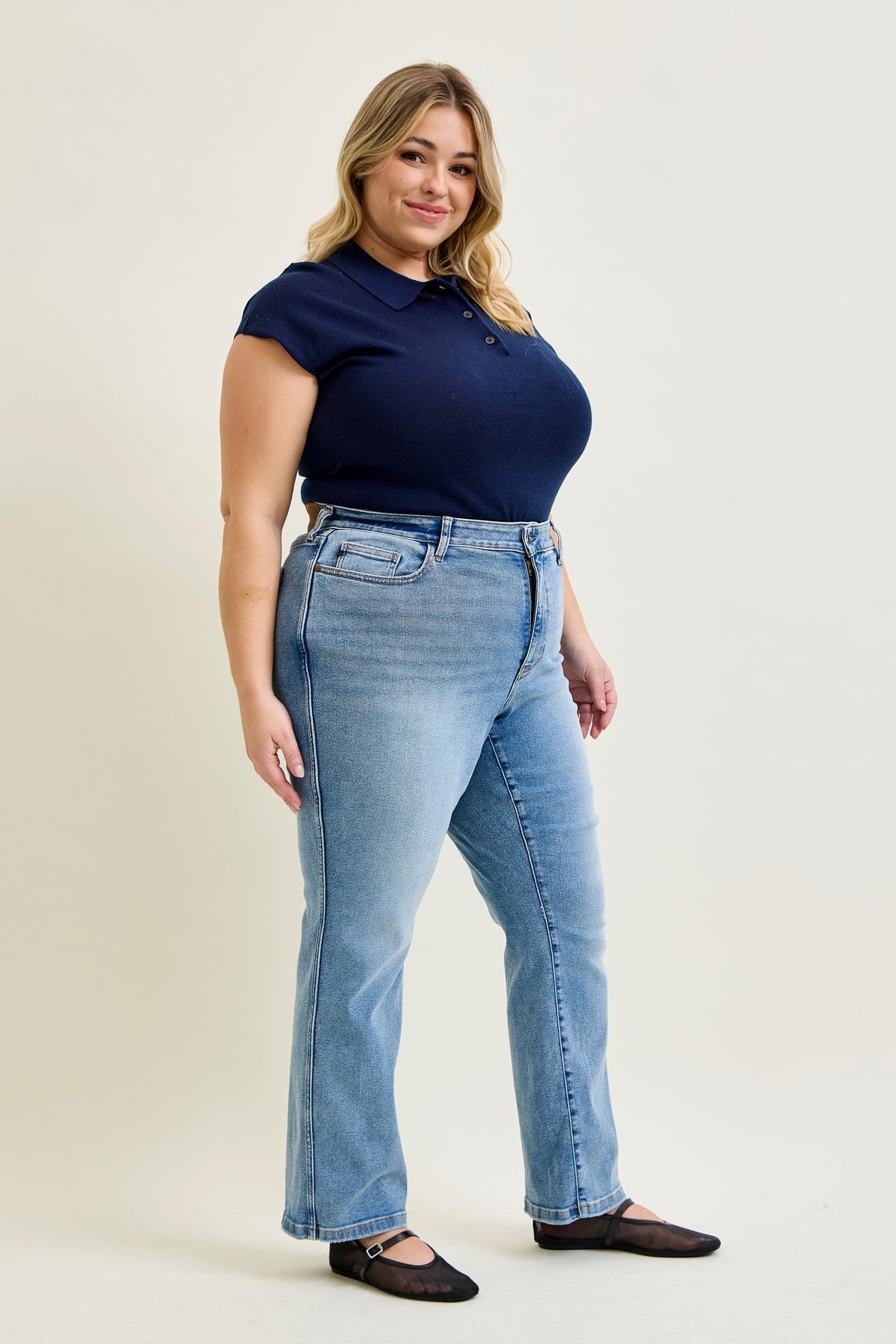 Stella High Rise Vintage Straight Fit - PLUS