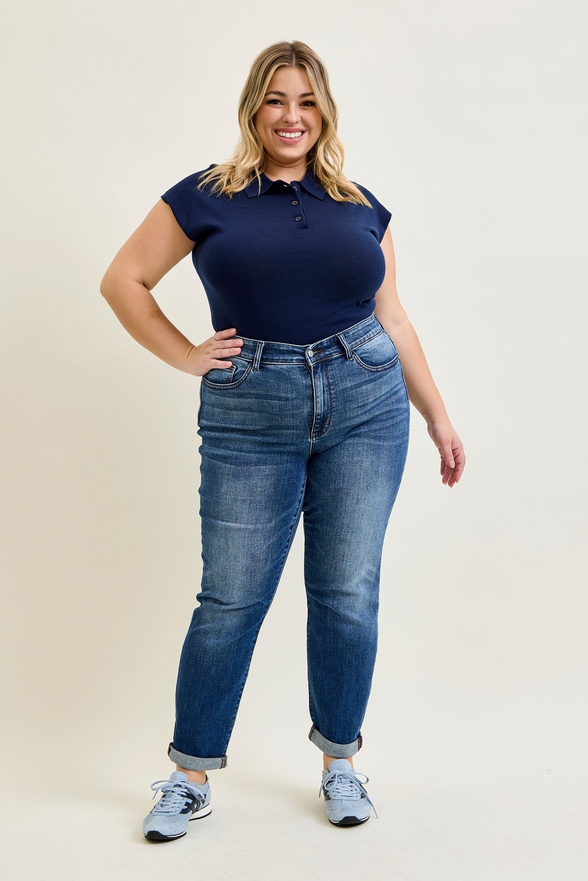 Annie Classic Cuffed Slim Fit - PLUS