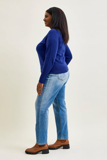 Delaney Vintage Wash ThermaDENIM Straight Fit Plus