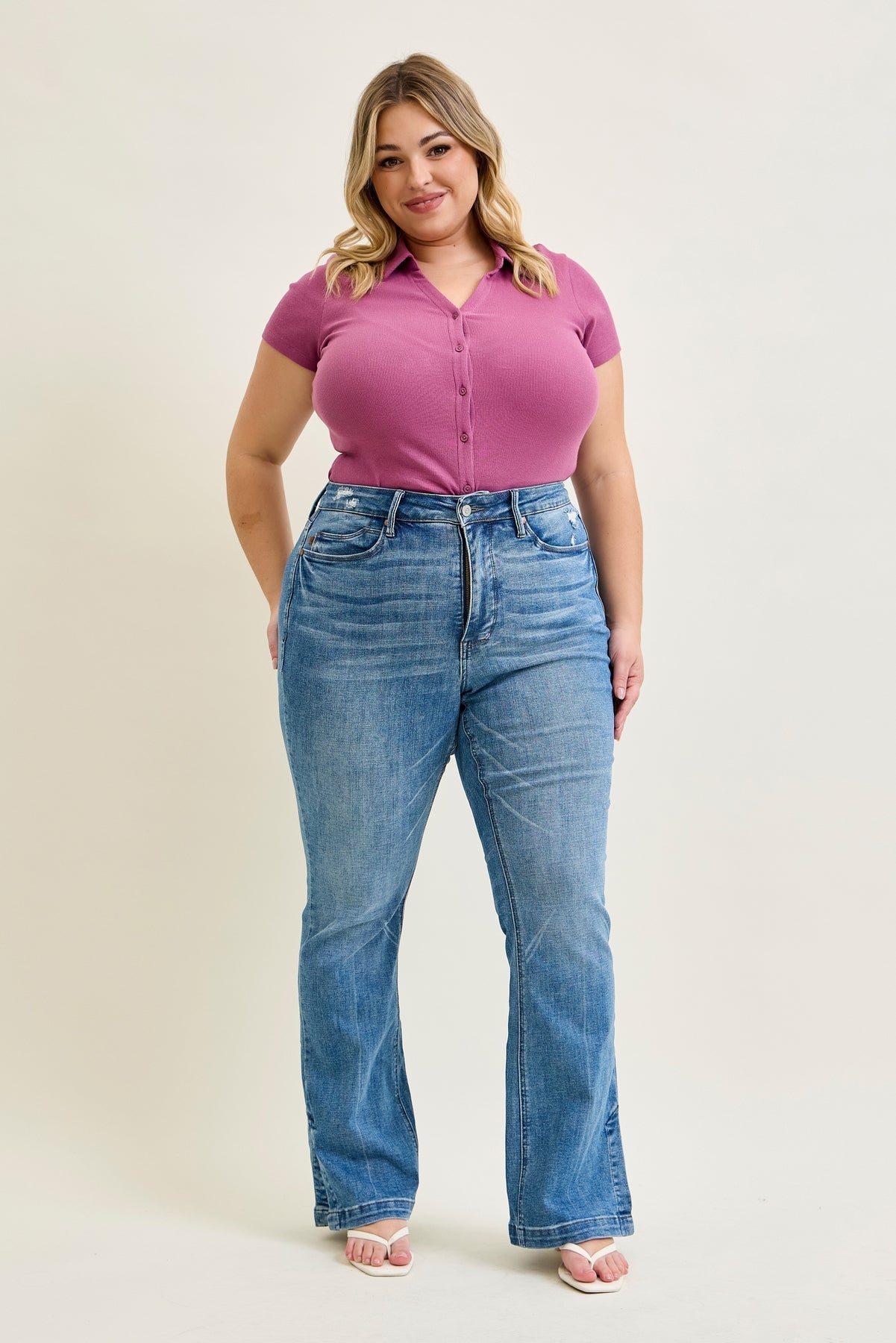 Nova High Rise Tummy Control Slim Fit - PLUS