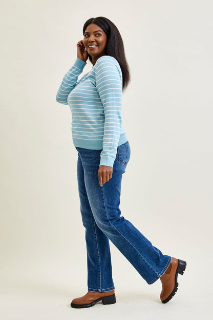 Tanya Mid Rise ThermaDENIM Bootcut Jeans Plus