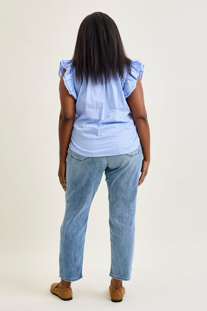 Stacy Vintage Vibes Slim Jeans with a Pocket Perk - PLUS