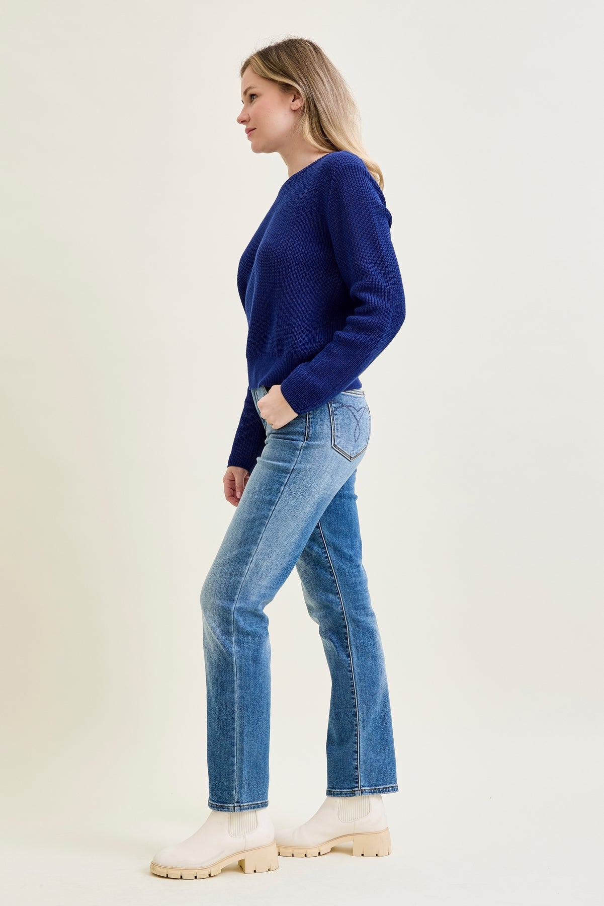 Delaney Vintage Wash ThermaDENIM Straight Fit