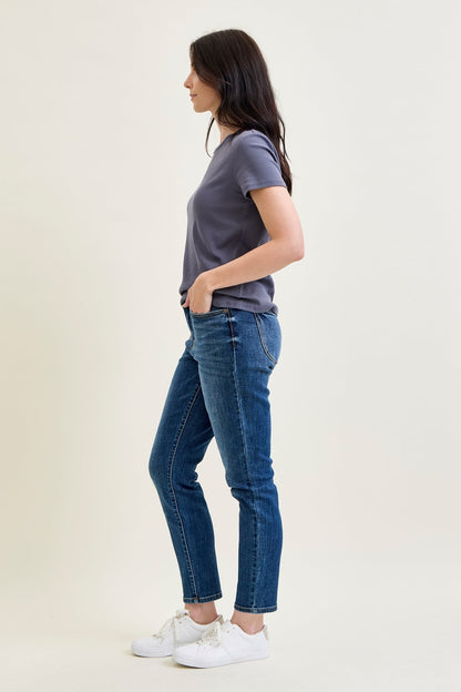 Gracie High Rise Slim Fit With Shield Back Pockets