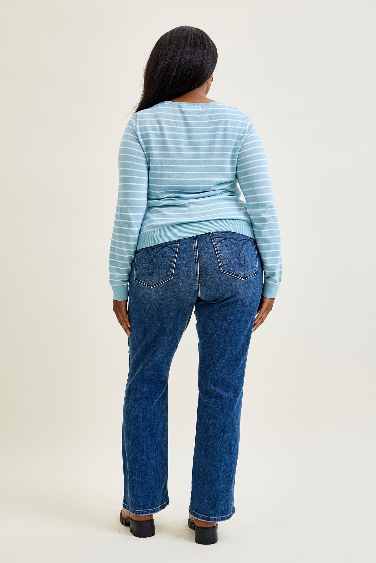 Tanya Mid Rise ThermaDENIM Bootcut Jeans Plus
