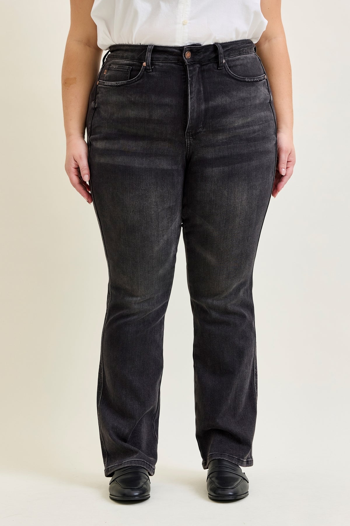 Cassidy High Rise Tummy Control Bootcut - PLUS