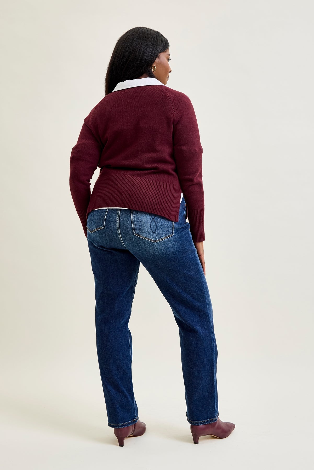 Tracy Vintage Wash ThermaDENIM Straight Fit - PLUS