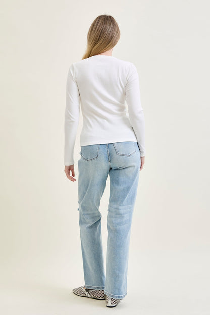 Laurel High Rise Rigid Magic 90's Straight Jeans