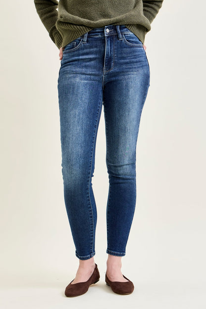 Lillian Mid Rise ThermaDENIM Skinny Jeans