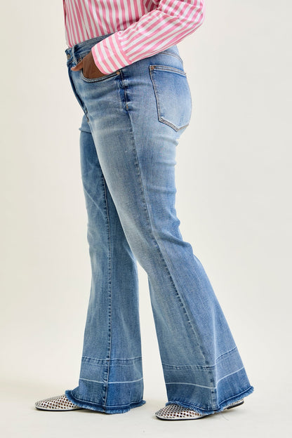 Giselle Tummy Control Release Hem Flare - PLUS