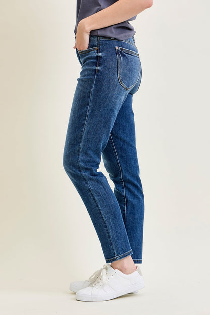 Gracie High Rise Slim Fit With Shield Back Pockets