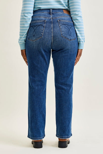 Tanya Mid Rise ThermaDENIM Bootcut Jeans Plus