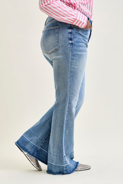 Giselle Tummy Control Release Hem Flare - PLUS