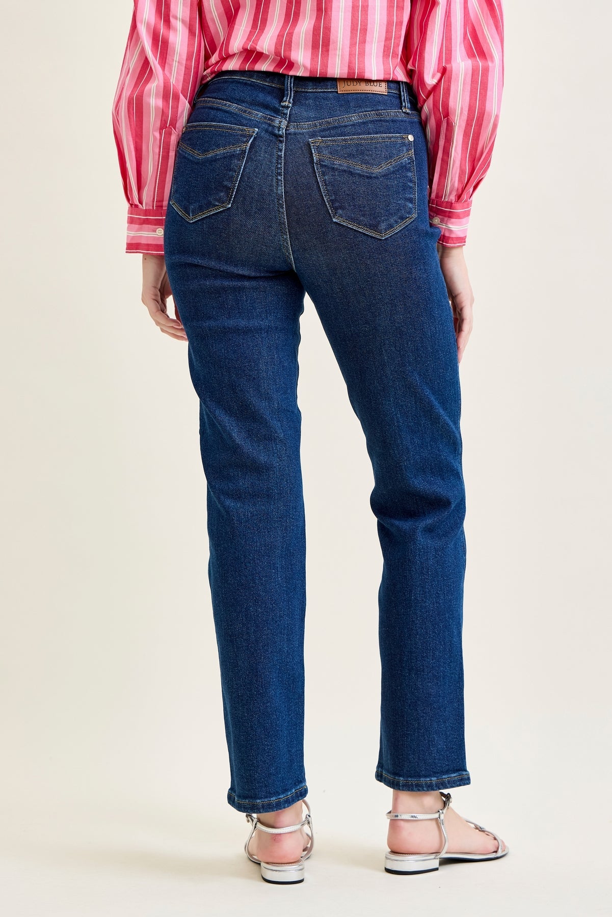 Daisy High Rise Tummy Control Classic Straight Jeans