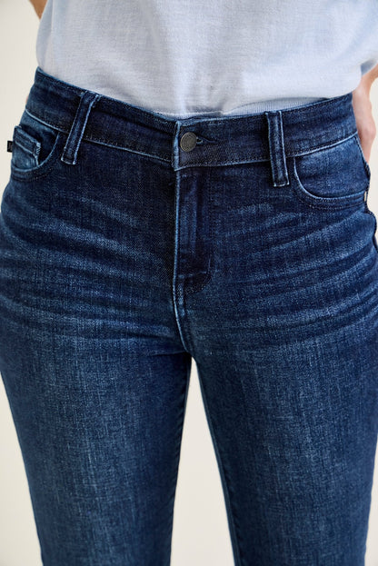 Gia High Rise Super Dark Skinny Jeans